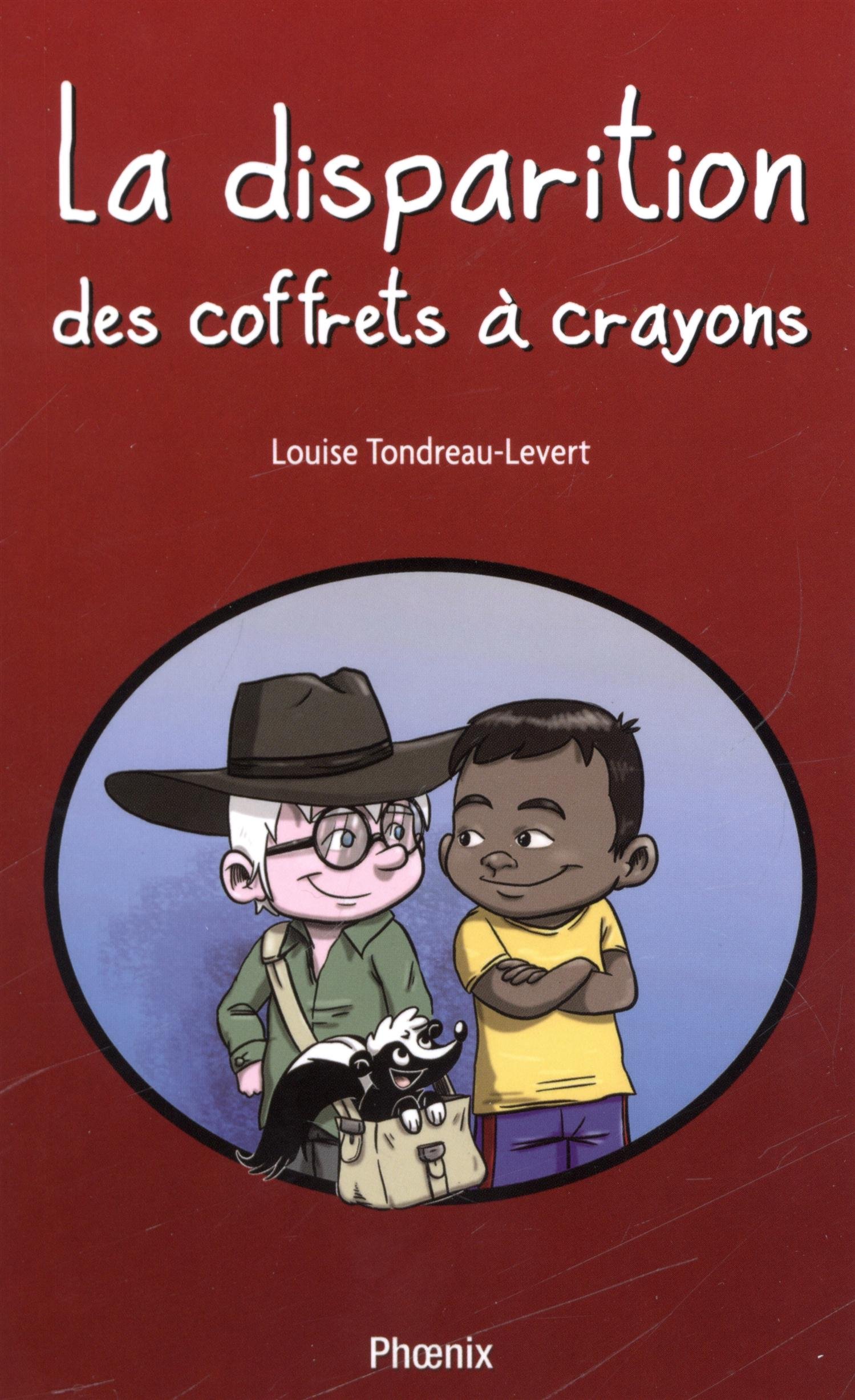 La disparition des coffrets à crayons : une enquête de Dany Legris, Jordi et Pirouette la mouffette