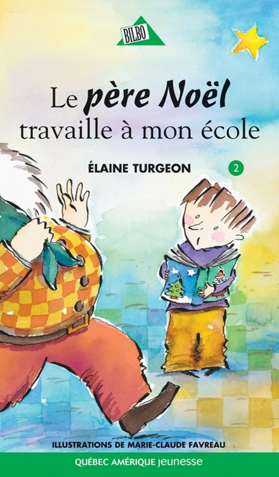 Le père Noël travaille à mon école