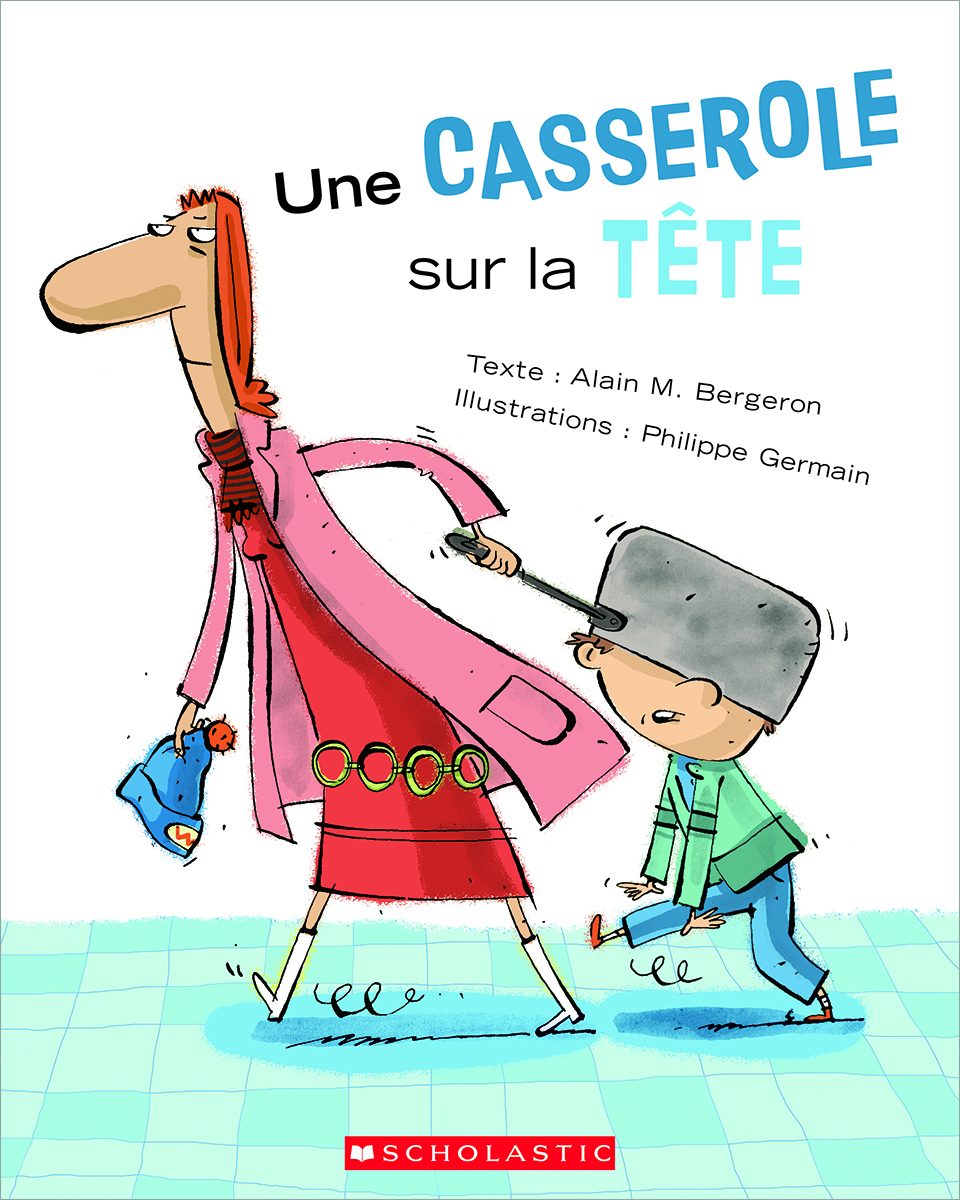 Une casserole sur la tête