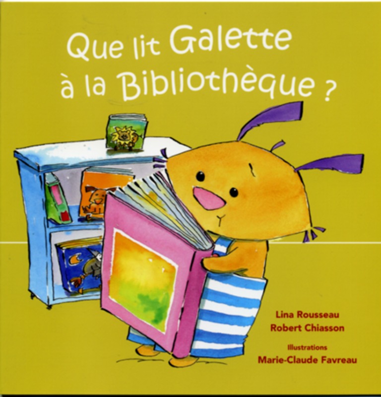 Que lit Galette à la bibliothèque?