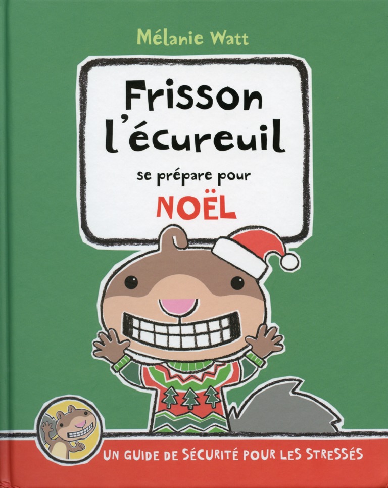 Frisson l’écureuil se prépare pour Noël