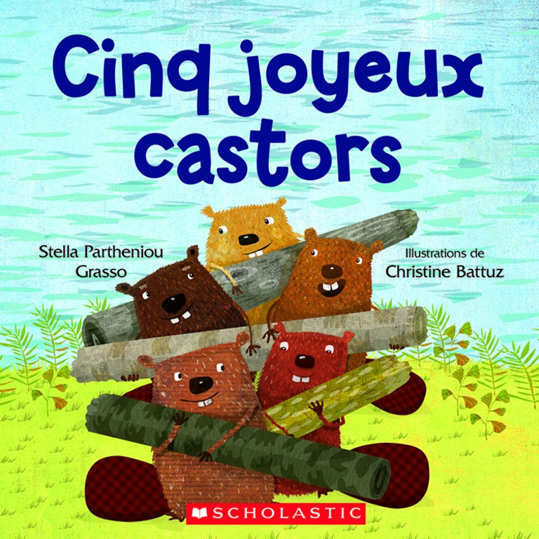 Cinq joyeux castors