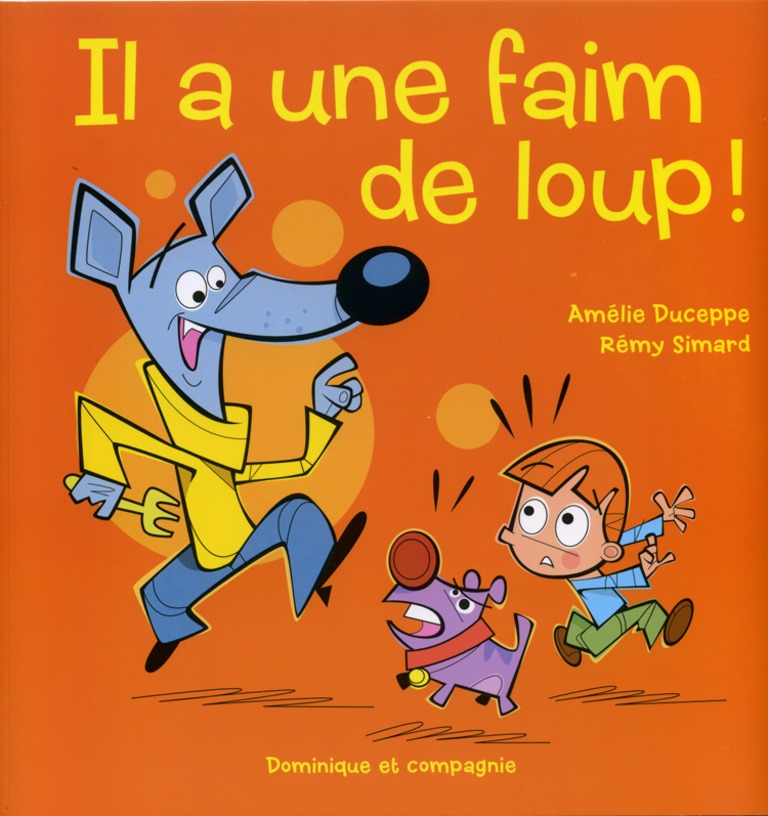 Il a une faim de loup!