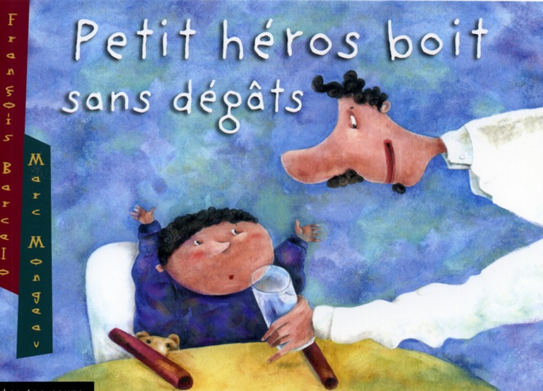 Petit héros boit sans dégâts