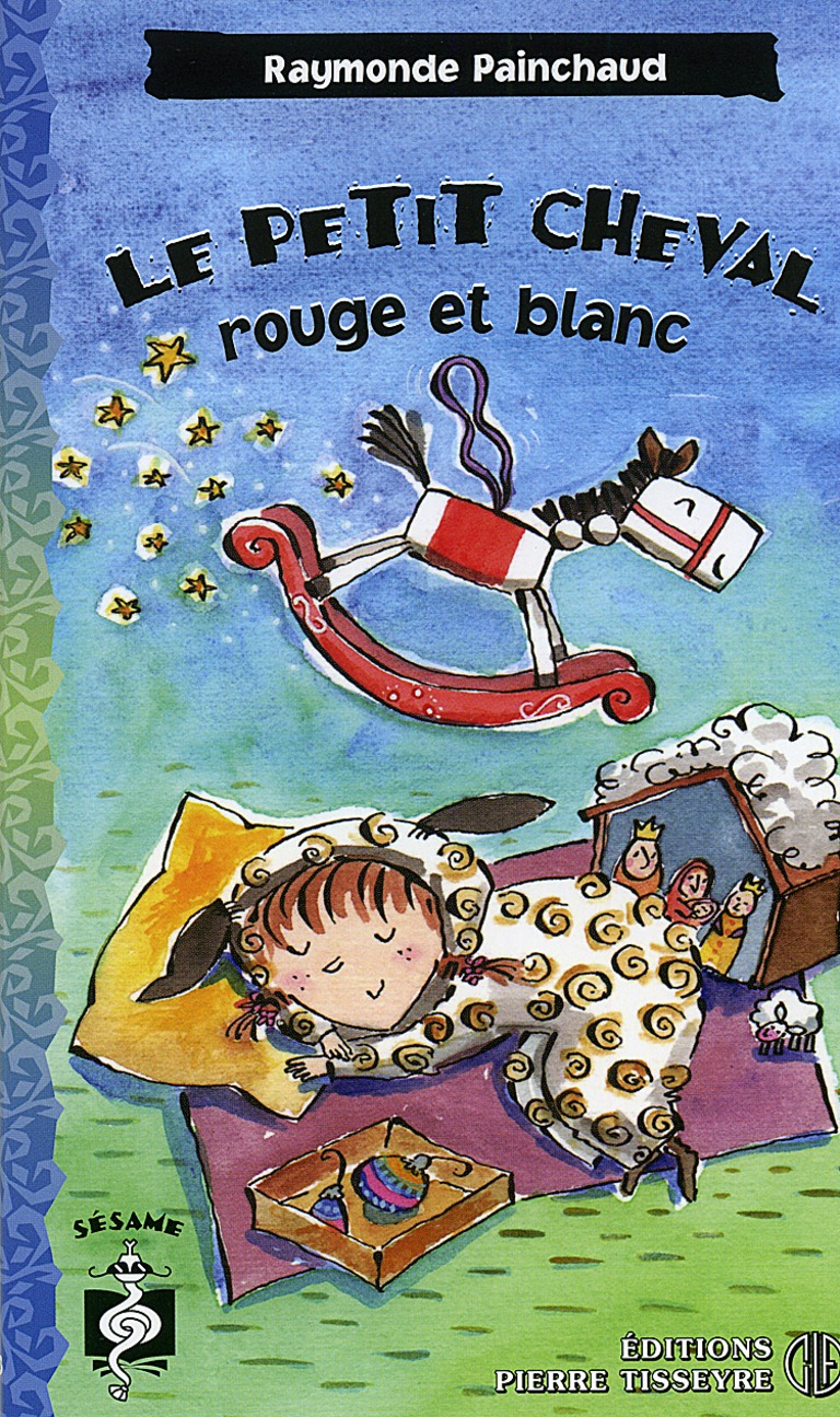 Le petit cheval rouge et blanc : roman