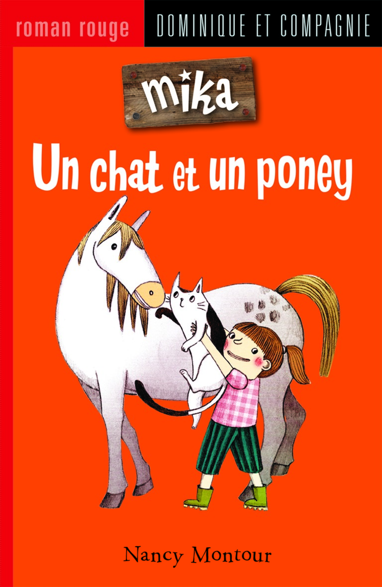 Un chat et un poney