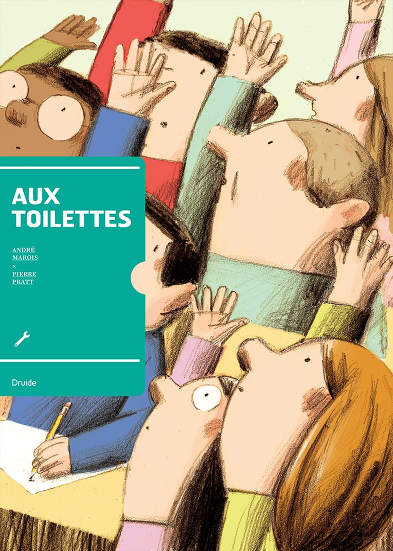 Aux toilettes