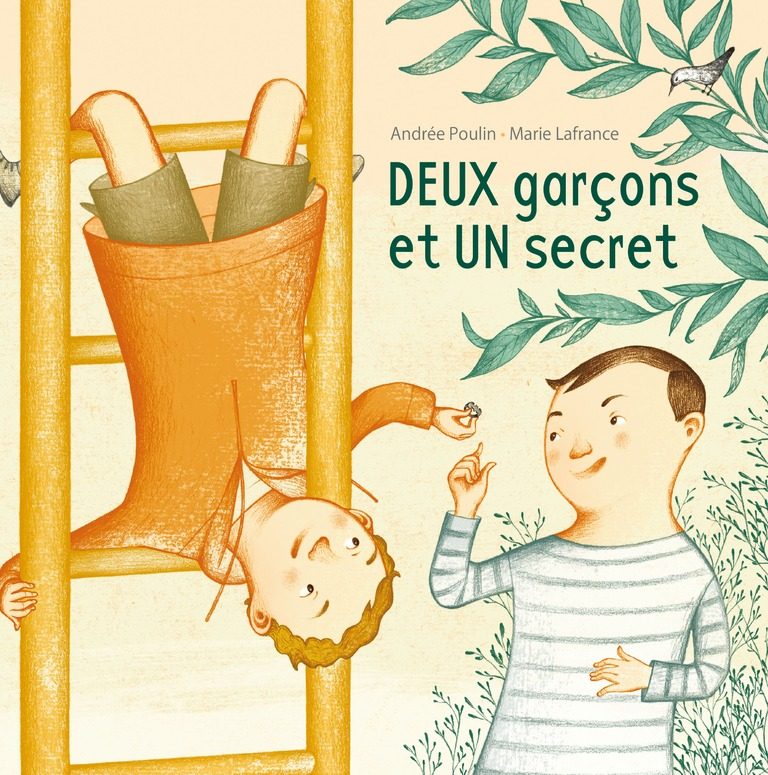 Deux garçons et un secret Par Andrée Poulin, Jeunesse