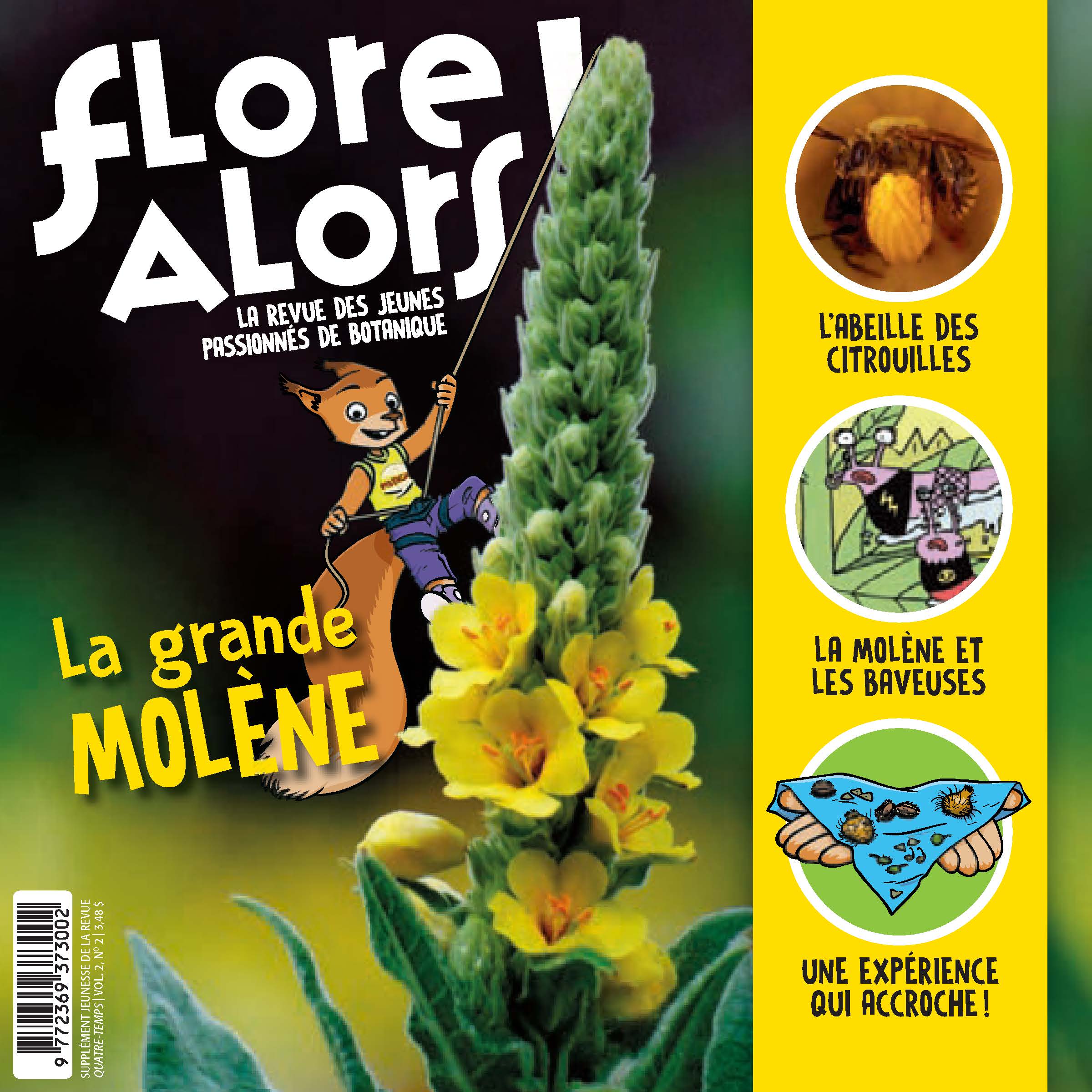 Flore Alors! Vol 2 n°2 et Vol 3 n°1, septembre 2016 et mars 2017