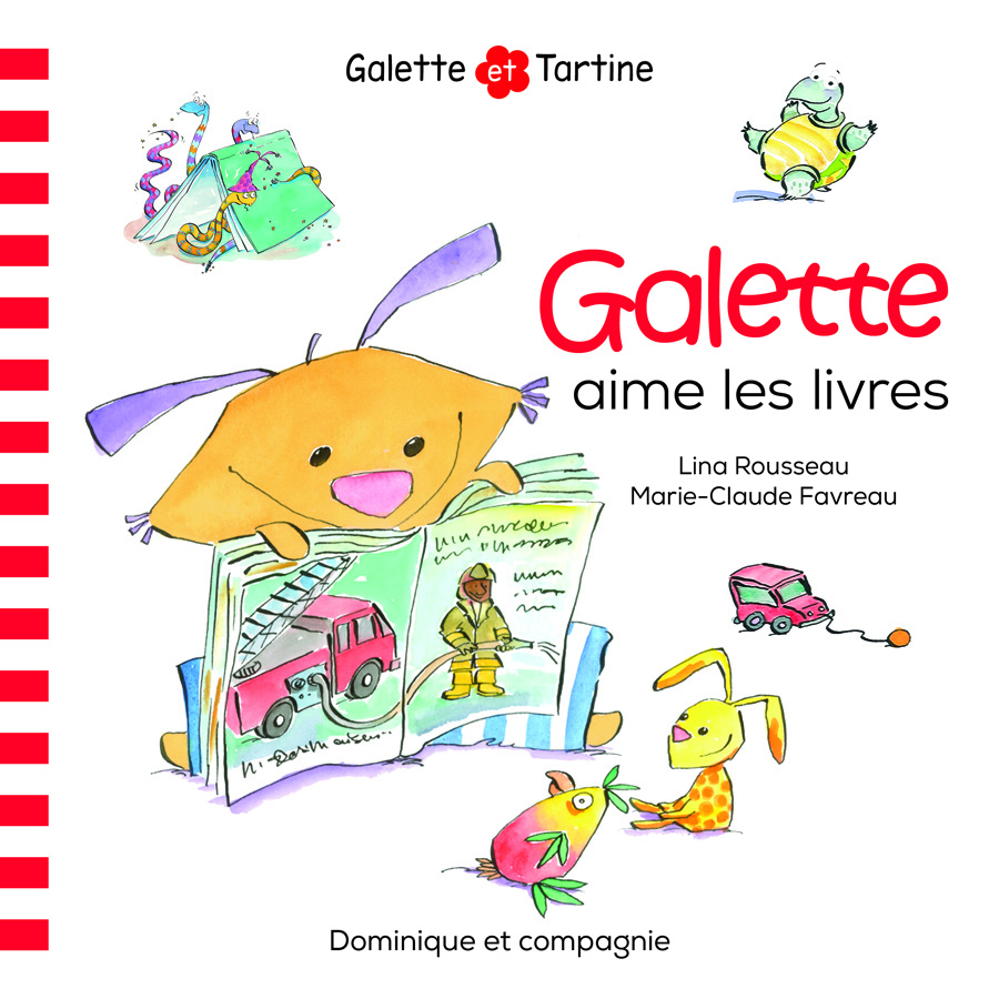 Galette aime les livres