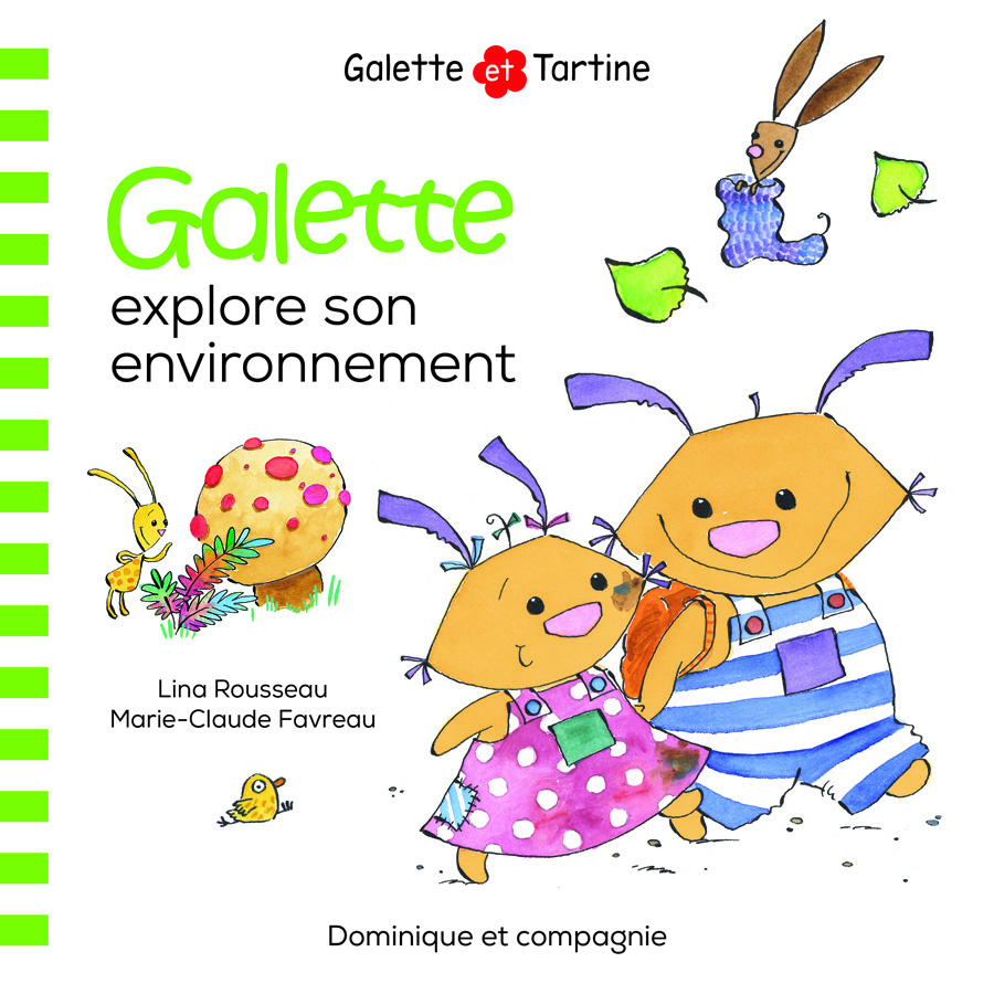 Galette explore son environnement