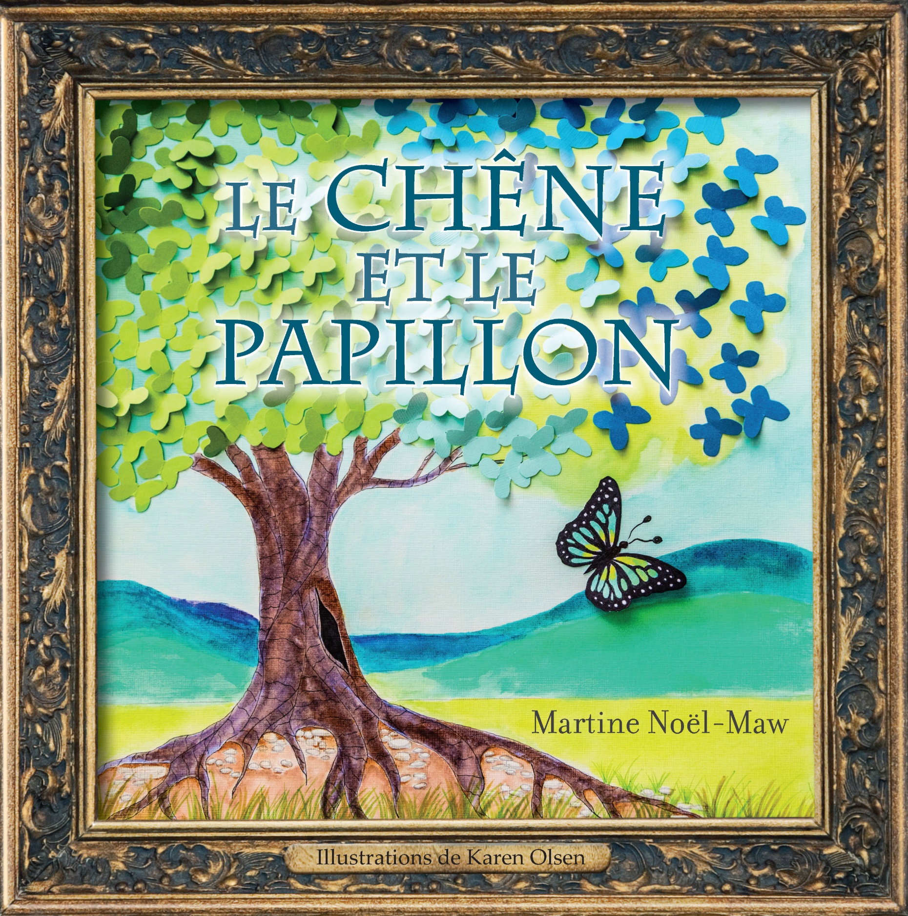 Le chêne et le papillon