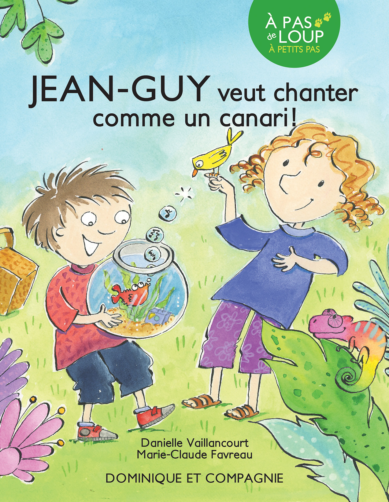 Jean-Guy veut chanter comme un canari !