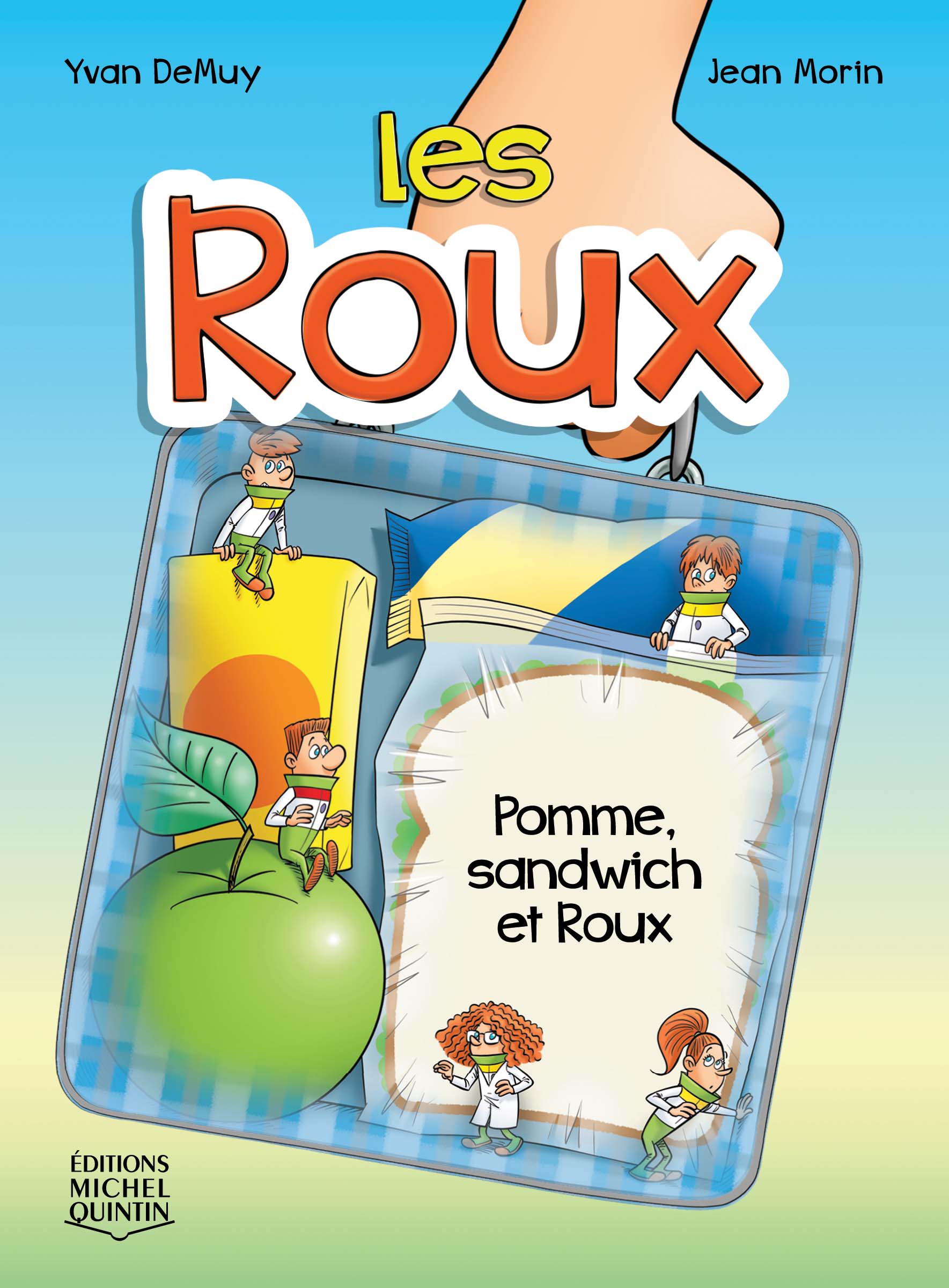 Pomme, sandwich et Roux