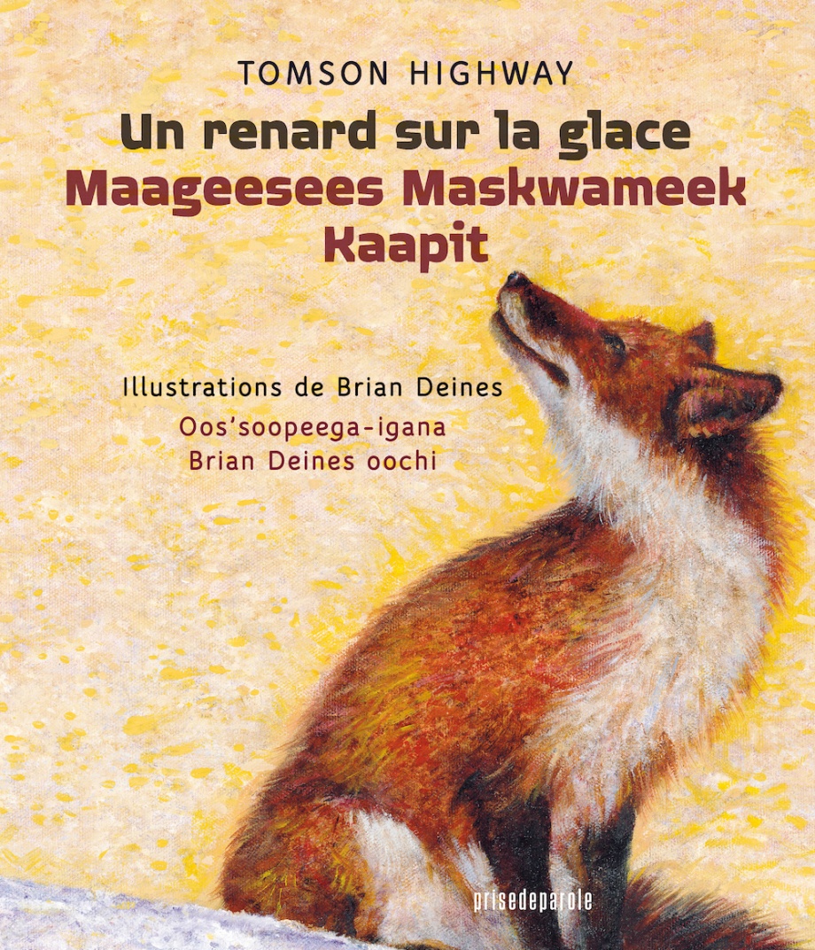 Un renard sur la glace = Maageesees maskwameek kaapit