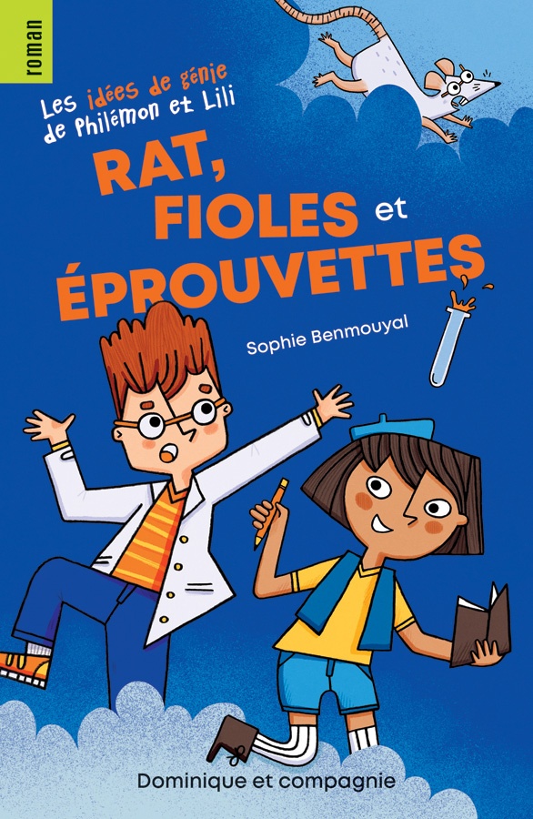 Rat, fioles et éprouvettes