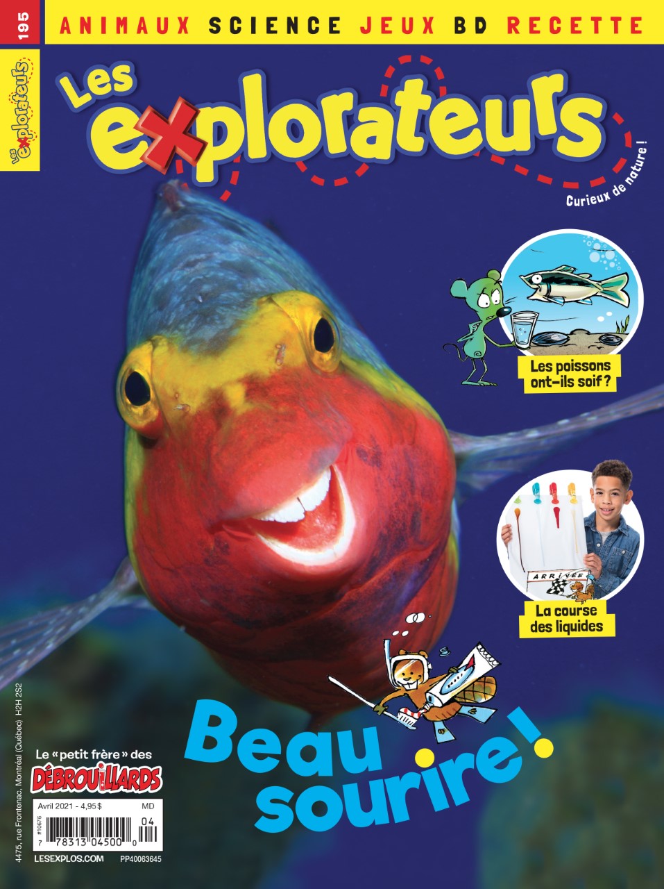 Les Explorateurs, no 195, avril 2021