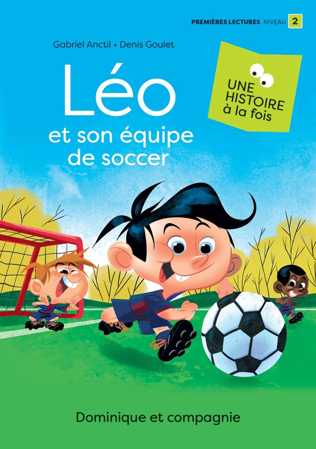 Léo et son équipe de soccer