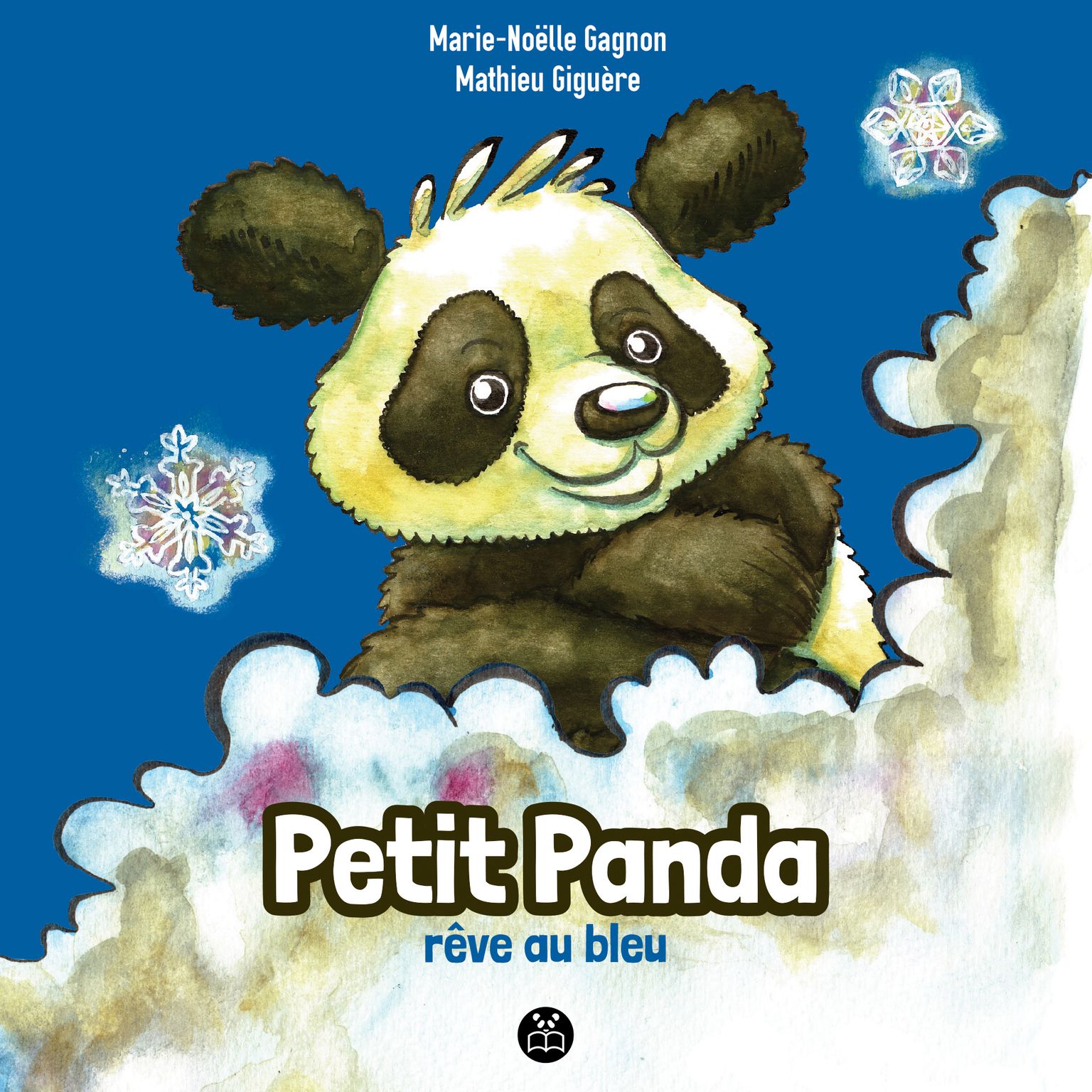 Petit Panda rêve au bleu