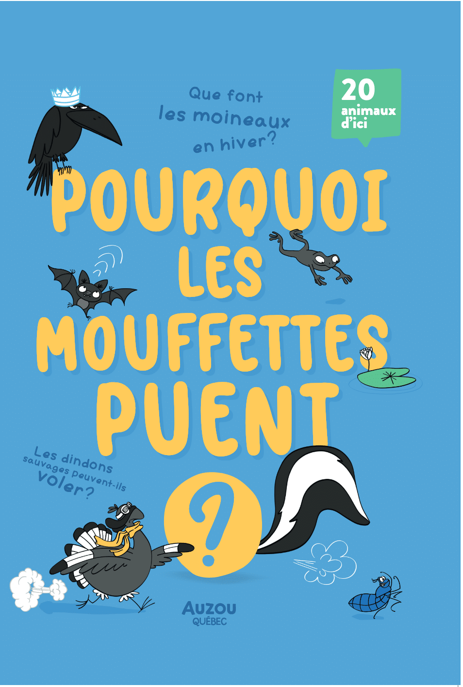 Pourquoi les mouffettes puent?