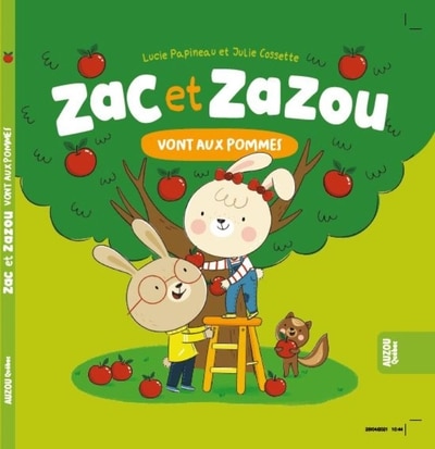 Zac et Zazou vont aux pommes