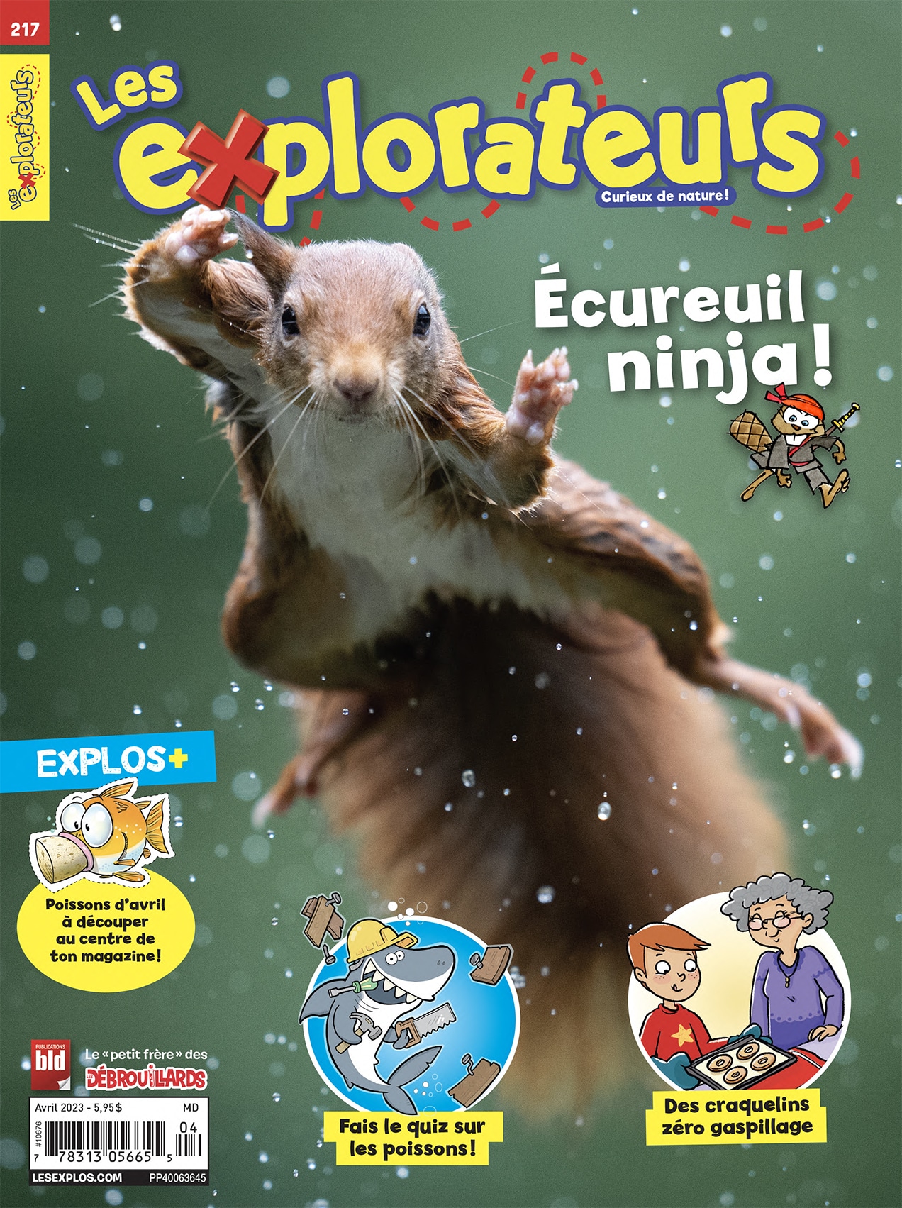 Les Explorateurs no 217, avril 2023