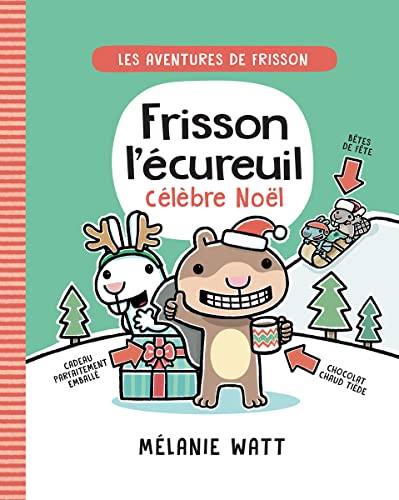 Frisson l’écureuil célèbre Noël
