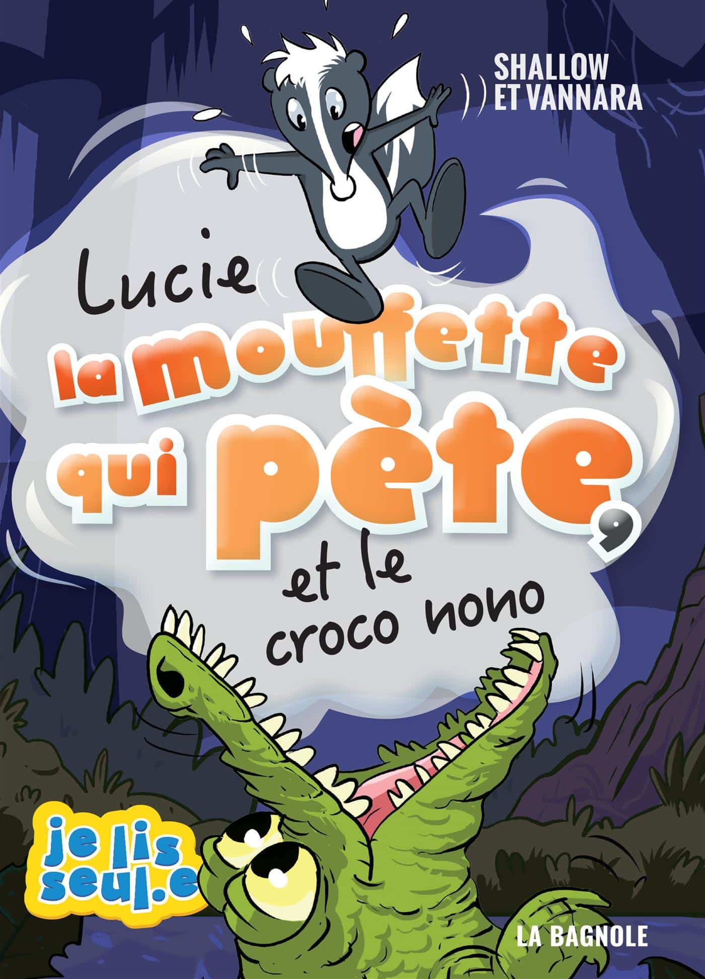 Lucie la mouffette qui pète et le croco nono