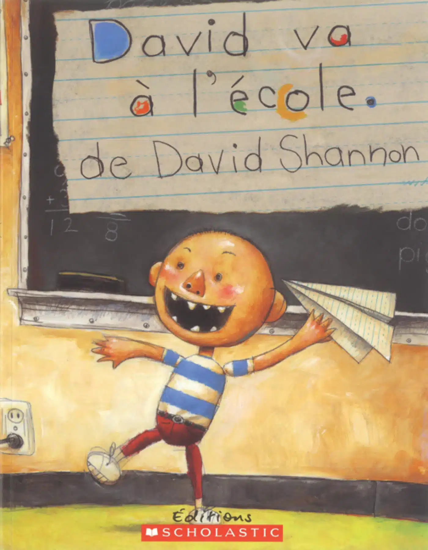 David va à l&rsquo;école
